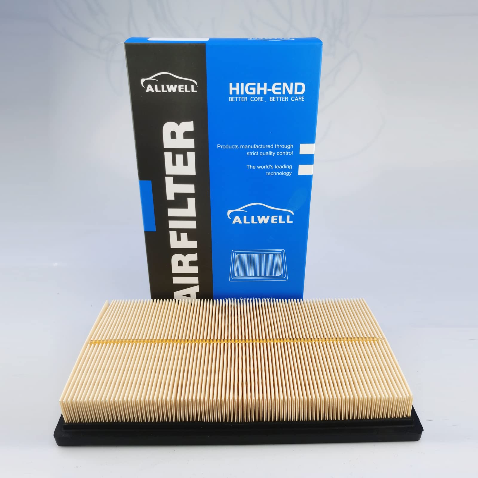 Allwell Engine Air Filter Fits Toyota Rav4 Hybrid(2019-23),Camry Hybrid(2018-22),Corolla(2020-22),Avalonhybrid(19-22),Rav4 Prime,Highlanderhybrid(2020-23),21-23Sienna,21-23Venza,Lexus Es300H(19-22)